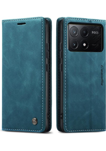 Xiaomi Poco X6 Pro 5g Flip Için Flip Case Folio Kitap Kılıf Kart Yuvası Kapatma (Yurt Dışından)