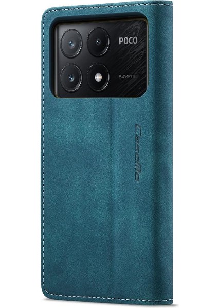 Xiaomi Poco X6 Pro 5g Flip Için Flip Case Folio Kitap Kılıf Kart Yuvası Kapatma (Yurt Dışından)