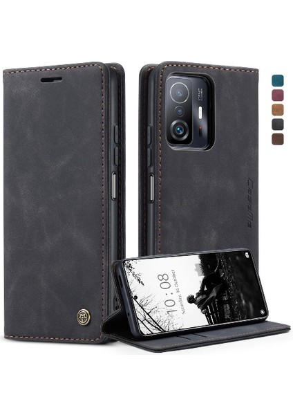 Xiaomi 11T Için Flip CASE/11T Pro Flip Folio Kitap Vintage Pu Deri Cüzdan (Yurt Dışından) fiyatları