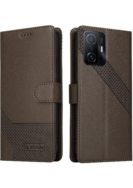 Xiaomi 11T/11T Pro 4 Köşe Koruma Üç Kart Yuvaları Için Flip Case (Yurt Dışından) fırsatları