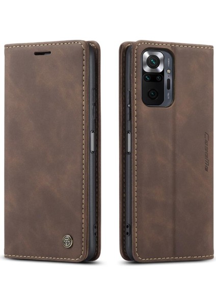 Xiaomi Redmi Not 10 Için Flip Case Pro Max Flip Folio Kitap Kılıf Kart Yuvası (Yurt Dışından)