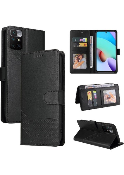 SZY Market Xiaomi Redmi 10 4 Köşe Koruma Darbeye Üç Kart Için Flip Case (Yurt Dışından)