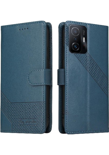 Xiaomi 11T/11T Pro 4 Köşe Koruma Üç Kart Yuvaları Için Flip Case (Yurt Dışından)