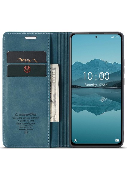 Xiaomi Redmi Not 10 Için Flip Case Pro 4g Kılıf Kart Yuvası Kickstand Kapatma (Yurt Dışından)