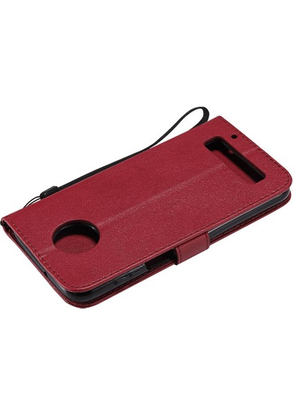 Motorola Moto Z3 Oyun Klasik Düz Renk ile Yüksek Kalite Için Flip Case (Yurt Dışından) indirimleri