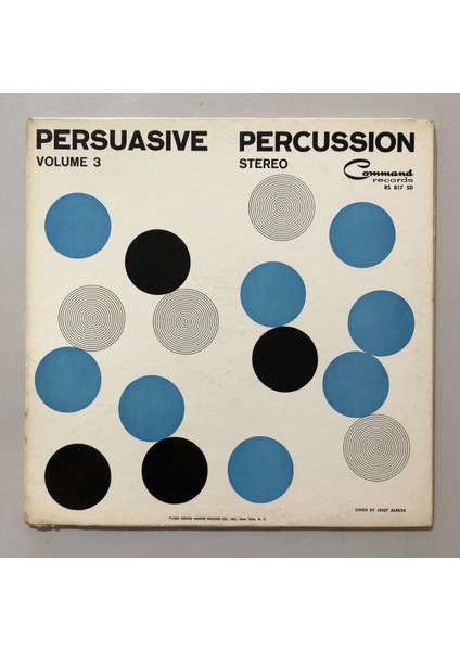 The Command All Stars Persuasive Percussion Volume 3 Lp Plak (Orjnal 1960 Dönem Amerika Baskı Plak)