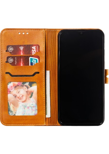 Cüzdan Kılıf Samsung Galaxy M10/A10 Kickstand Kart Tutucu Manyetik (Yurt Dışından) modelleri