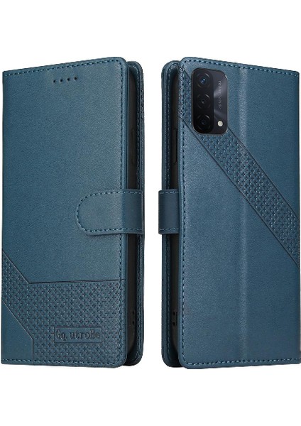 Oppo A93 5g Premium Deri Üç Kart Yuvaları Kickstand 4 Için Flip Case (Yurt Dışından)