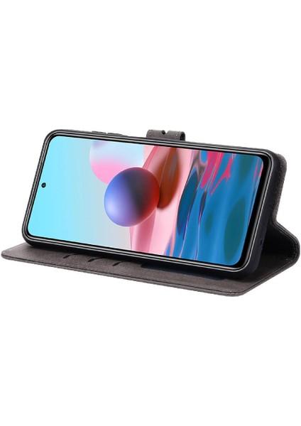 Cüzdan Kılıf Için Xiaomi Redmi Not 10T 5g Kart Tutucu Kabartmalı Kickstand (Yurt Dışından) indirimleri
