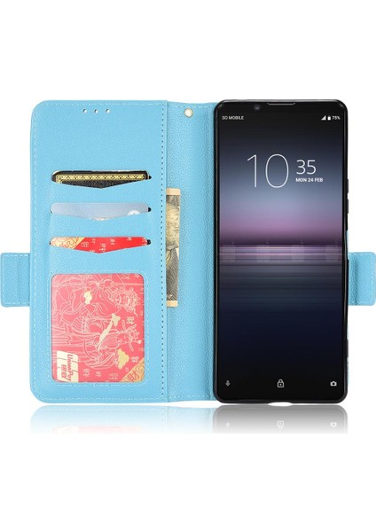 Sony Xperia 1 Ii Için Kılıf Manyetik Pu Deri Yan Toka Kart Yuvaları (Yurt Dışından) fiyatları