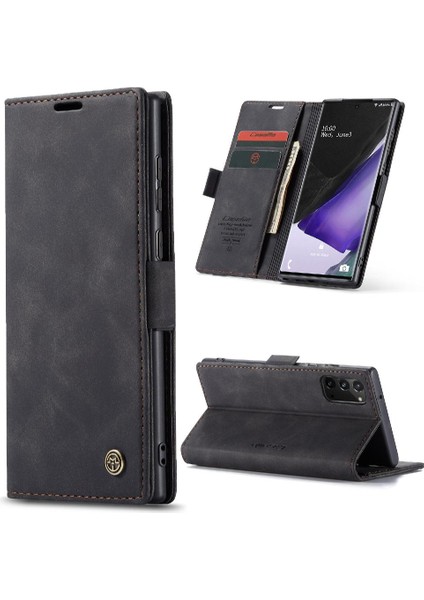 SZY Market Samsung Galaxy NOTE20 Flip Folio Kitap Kılıf Için Flip Case Kart Yuvası Kapatma (Yurt Dışından)