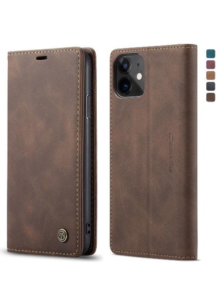 Iphone 11 Için Flip Case Folio Kitap Manyetik Kapatma Darbeye Vaka (Yurt Dışından)