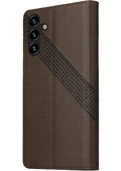 Samsung Galaxy A13 Premium Deri 4 Köşe Koruma Için Flip Case (Yurt Dışından)