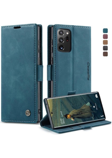Samsung Galaxy NOTE20 Ultra Kılıf Için Flip Case Kart Yuvası Kickstand Vintage (Yurt Dışından)