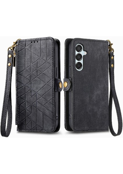 Samsung Galaxy M15 Için Flip CASE/F15 5g Cüzdan Darbeye Kapak Kılıf (Yurt Dışından)