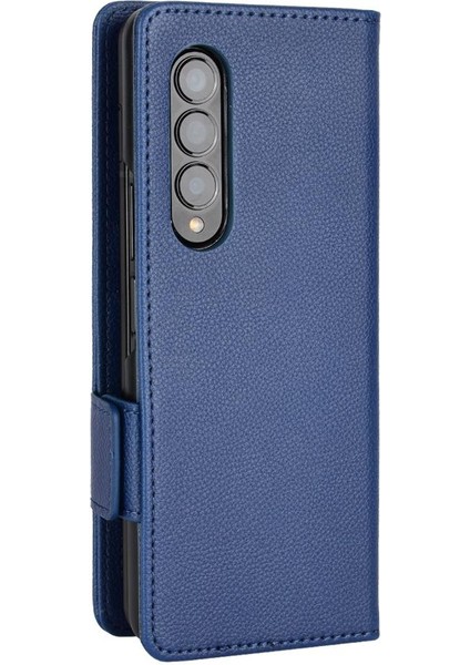 Samsung Galaxy Z Için Kılıf Fold 3 Cüzdan Kart Yuvaları Tutucu Yan Toka Pu (Yurt Dışından) fiyatları