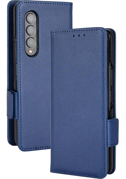 Samsung Galaxy Z Için Kılıf Fold 3 Cüzdan Kart Yuvaları Tutucu Yan Toka Pu (Yurt Dışından) fırsatları