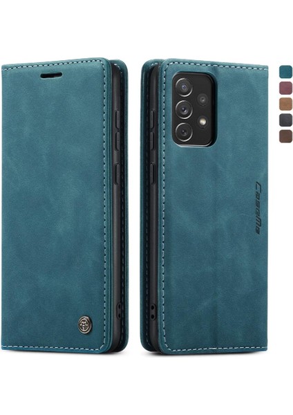 Samsung Galaxy A72 Flip Folio Kitap Kılıf Için Flip Case Kart Yuvası Kickstand (Yurt Dışından)
