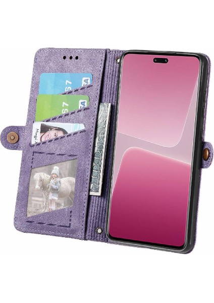 Xiaomi 13 Lite Için Flip Case Kapak Cüzdan Deri Kılıf Darbeye (Yurt Dışından) modelleri