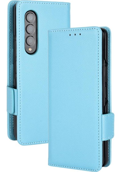 Samsung Galaxy Z Için Kılıf Fold 3 Cüzdan Kart Yuvaları Tutucu Yan Toka Pu (Yurt Dışından) modelleri