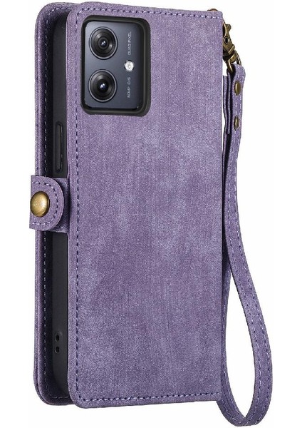 Motorola Moto G54 5g Flip Kapak Için Flip Case Cüzdan Deri Kılıf Basit (Yurt Dışından) fırsatları