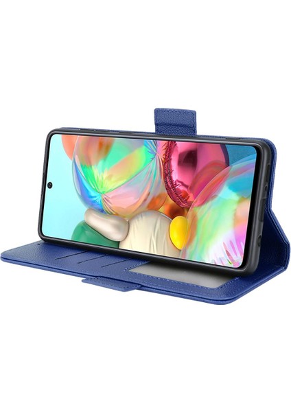 Samsung Galaxy A71 4g Pu Deri Cüzdan Kart Yuvaları Tutucu Yan (Yurt Dışından)