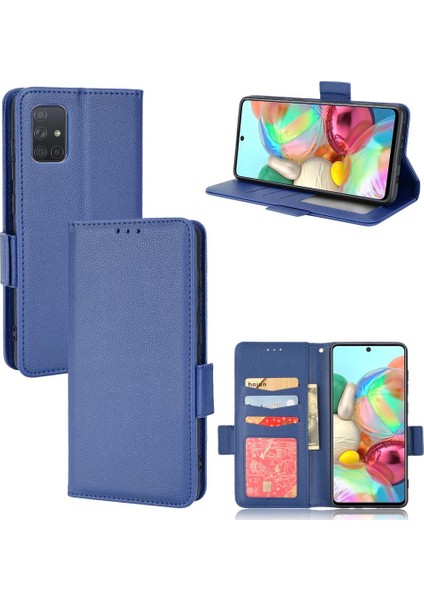 Samsung Galaxy A71 4g Pu Deri Cüzdan Kart Yuvaları Tutucu Yan (Yurt Dışından) fiyatları