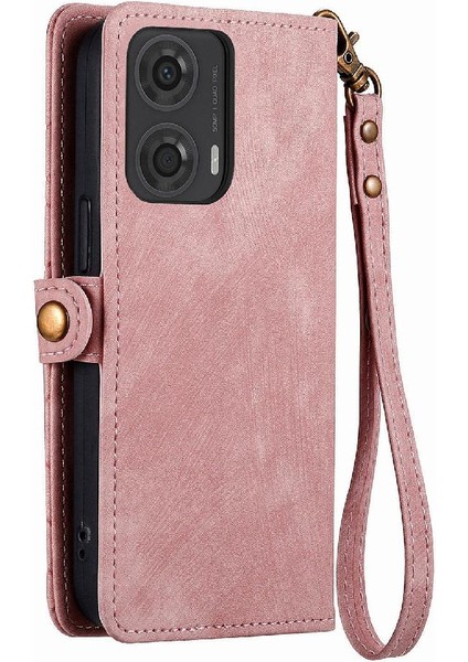 Motorola Moto G24 4g Için Flip Case Deri Kılıf Kapak Darbeye (Yurt Dışından) indirimleri