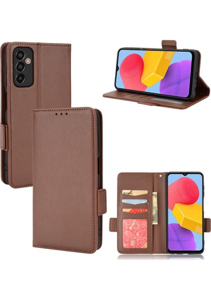 Samsung Galaxy M13 4g Için Kılıf Cüzdan Kart Yuvaları Tutucu Pu Deri Yan (Yurt Dışından)