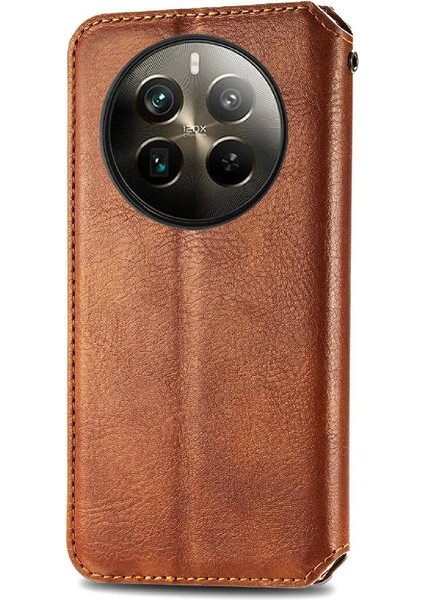 Realme 12 Pro Artı Flip Kapak Kılıf Için Kılıf Zarif Iş (Yurt Dışından)