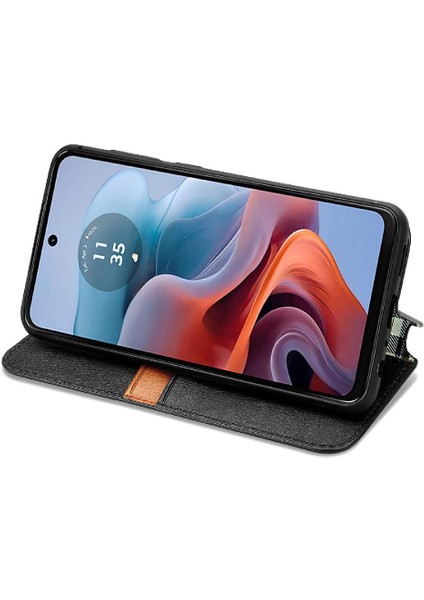 Motorola Moto G34 5g Cüzdan Fonksiyonu Kılıf Moda Flip Case (Yurt Dışından) fırsatları