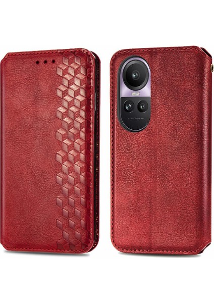 Oppo Oppo 10 Pro 5g Flip Kapak Için Kılıf Moda Tasarımı Zarif Iş (Yurt Dışından)