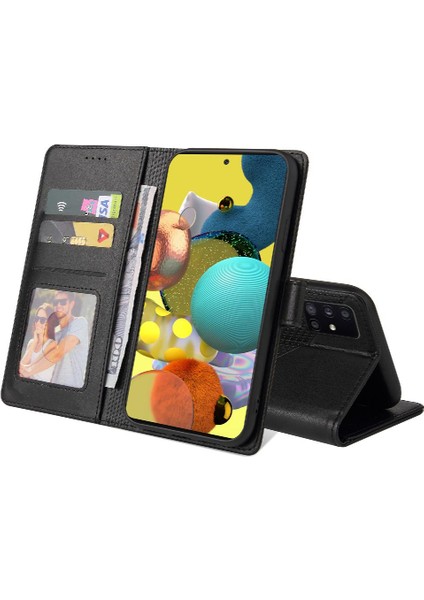 Samsung Galaxy A51 5g Darbeye 4 Köşe Koruma Kartı Için Flip Case (Yurt Dışından)