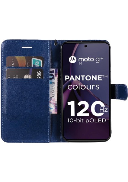 Motorola Moto G84 5g Iş Cüzdan Telefon Kılıfı Için Kart ile Flip Case (Yurt Dışından)