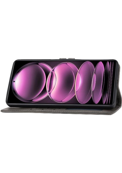 Cüzdan Durumda Xiaomi Redmi Için Not 12 Pro Artı Kart Tutucu Tüm Yuvarlak (Yurt Dışından)