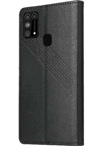 Samsung Galaxy M31 Kickstand Darbeye Premium Deri 4 Için Flip Case (Yurt Dışından) fırsatları