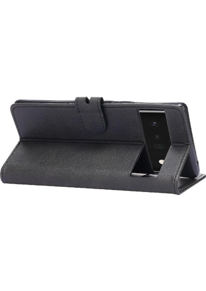 Google Piksel 7 Pro Kickstand Kabartmalı Kart Tutucu Kapatma Için Cüzdan Durumda (Yurt Dışından)