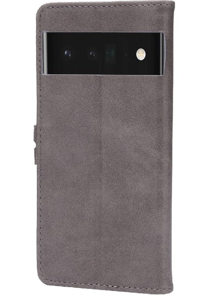 Google Piksel 7 Pro Kickstand Kabartmalı Kart Tutucu Kapatma Için Cüzdan Durumda (Yurt Dışından)