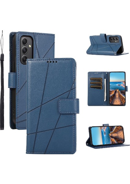 SZY Market Samsung Galaxy A35 Üç Kart Yuvaları Için Flip Case Şok Emici (Yurt Dışından)