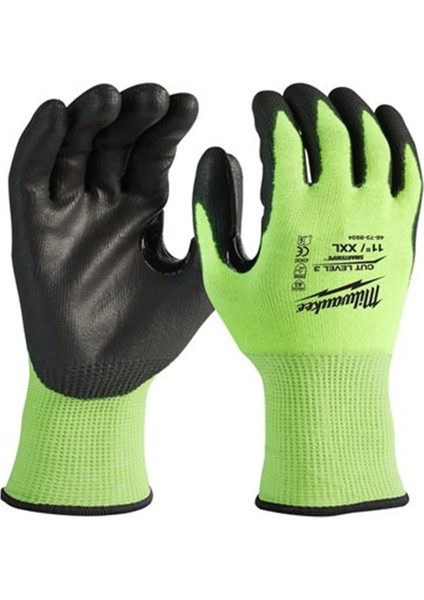 Yük Görünürlüklü 3. Der Kes Korumalı Eldiven 7/s 144'lü T4932479722