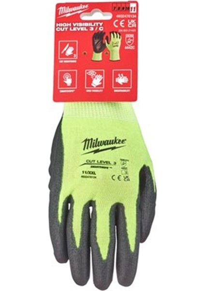 Yük Görünürlüklü 3. Der Kes Korumalı Eldiven 7/s 144'lü T4932479722 fiyatları