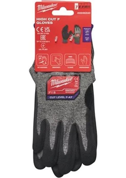 F Derece Kesik Korumalı Nitril Eldiven - S/7 T4932492040