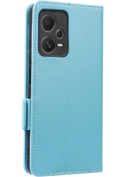 Xiaomi Redmi Için Not 12 Pro Artı Yan Toka Pu Deri Cüzdan Kart (Yurt Dışından)
