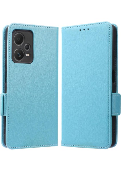 Xiaomi Redmi Için Not 12 Pro Artı Yan Toka Pu Deri Cüzdan Kart (Yurt Dışından)