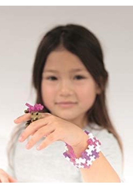 Plus - Plus Minecraft Temalı Silindir Kutuda Glitter Mix LEGO Yapı Oyuncağı ( 100 Parça )  4244