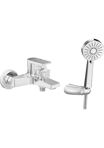 Dalia Banyo Bataryası + Fırat Mafsallı Duş Seti Banyo Üst Takımı