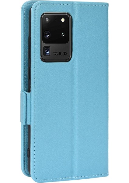 Samsung Galaxy S20 Ultra Yan Toka Cüzdan Manyetik Kart Yuvaları Için Kılıf (Yurt Dışından) fiyatları