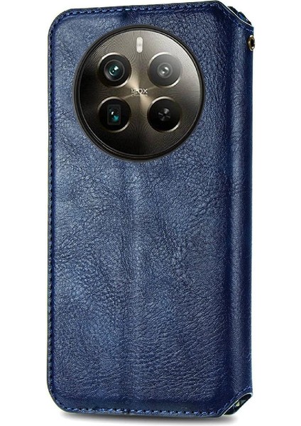 Realme 12 Pro Artı Flip Kapak Kılıf Için Kılıf Zarif Iş (Yurt Dışından)