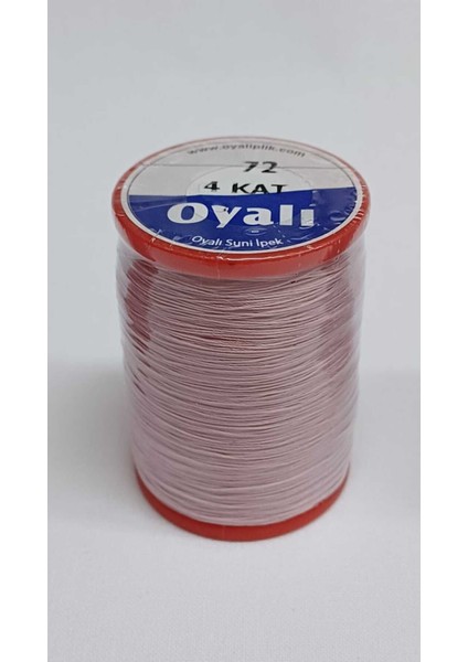 Oyalı 4 Kat Suni Ipek Renk:72 Iğne Oyası Ipi -Nakış Ipi