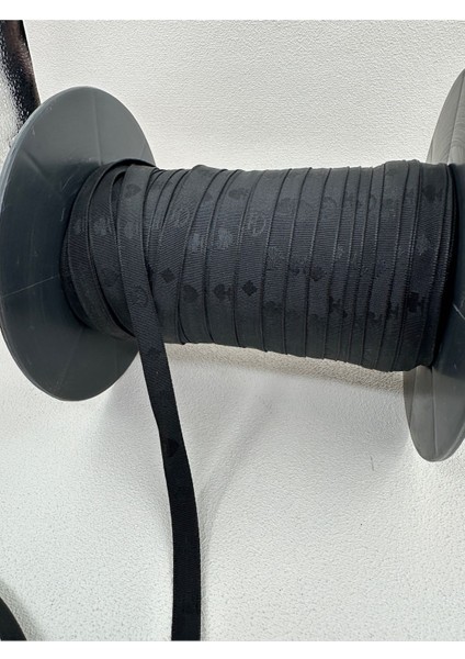 1 cm Özel Şerit (Kalp ve Ağaç Desenli)-5 Metre